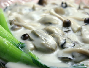 牡蠣のクリーム煮